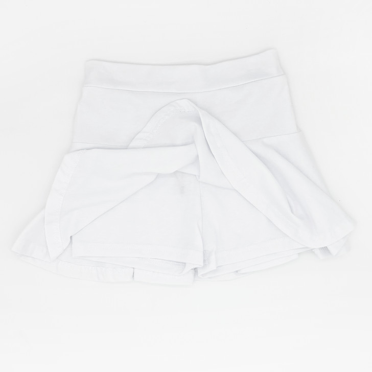 Play All Day White Knit Skort