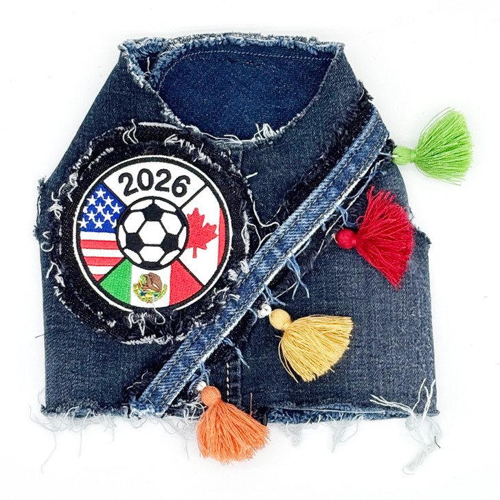 Vintage FIFA World Cup Dog Harness Vest