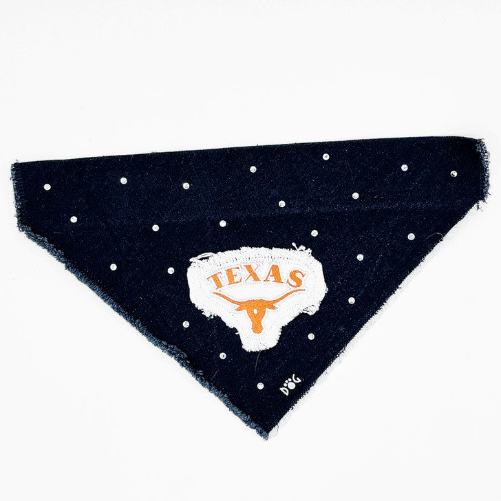 Longhorn Denim Bandana