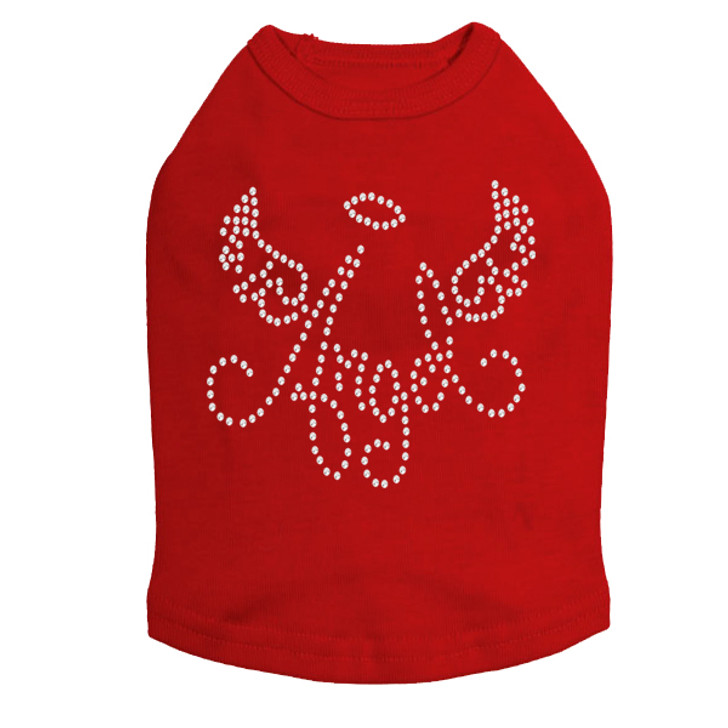 Angel with Wings - Red Dog Tank