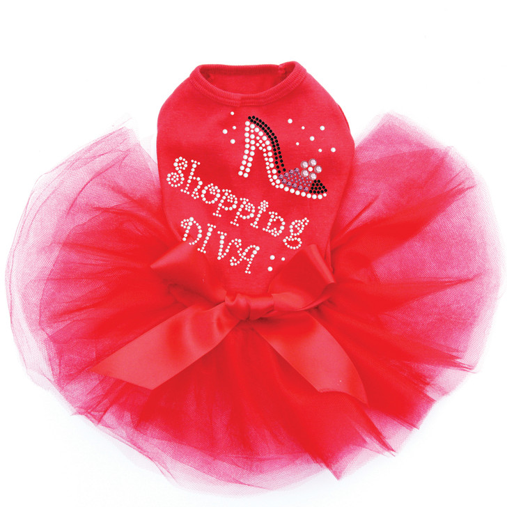 Shopping Diva - High Heel Shoe dog tutu for large and small dogs.