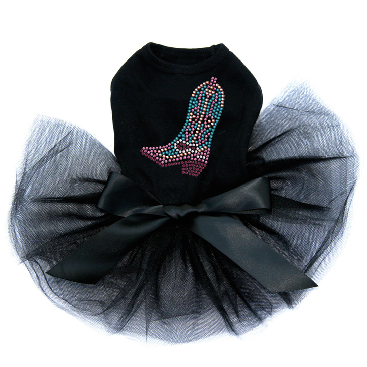 Boot (Pink & Turquoise) Tutu