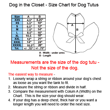 Go Couture Tees Size Chart