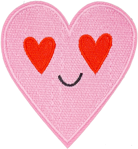 Light Pink Heart - Patch