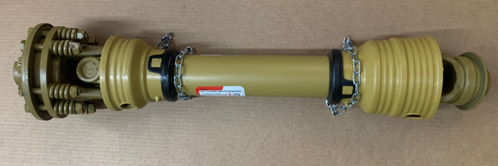 PTO Shaft, Series 4 W/FD0 Slip Clutch @ 900NM. 

1-3/8" Z6 to 1-38" Z6   
Push Pin Yoke on Tractor Side
Safe Usable Length End to End: 29" Collapsed/37.6" Extended 
Perfect for smaller tillers rated up to approx. 35-53HP

Replaces:

Alamo/RhinoAg® #00786645

Bobcat® #7001208

Kioti® #KT-8600432