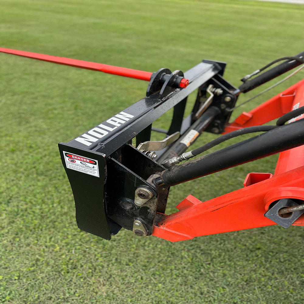 round bale spear attachment farm-maxx hs49 heavy duty