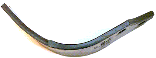 Tiller Tine, Right Hand, Curved 

Replaces #1379

Fits:

Farm-Maxx Models FTM Rotary Tillers

IronCraft® (Titan) UM Models 60"-72" Rotary Tillers

LMC: UM Models