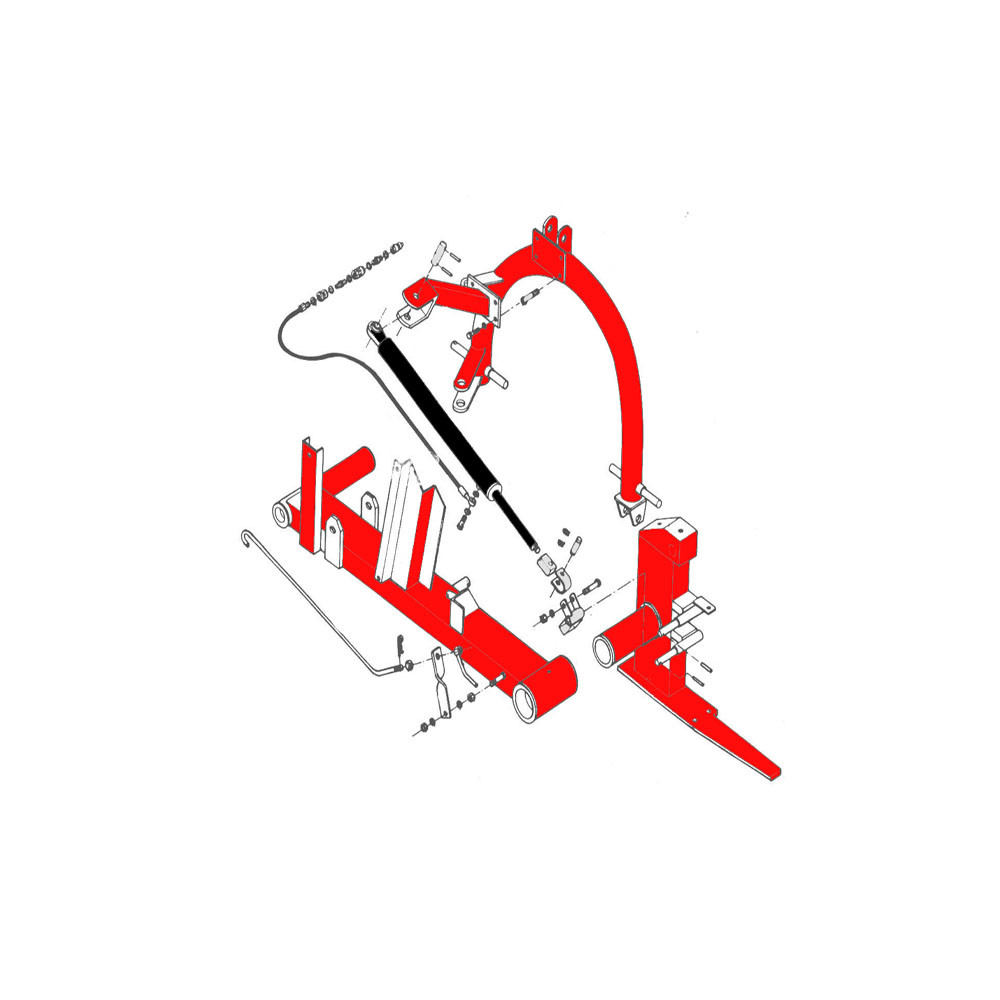 Farm-Maxx FSBM Mini hydraulic conversion kit for sickle bar mower