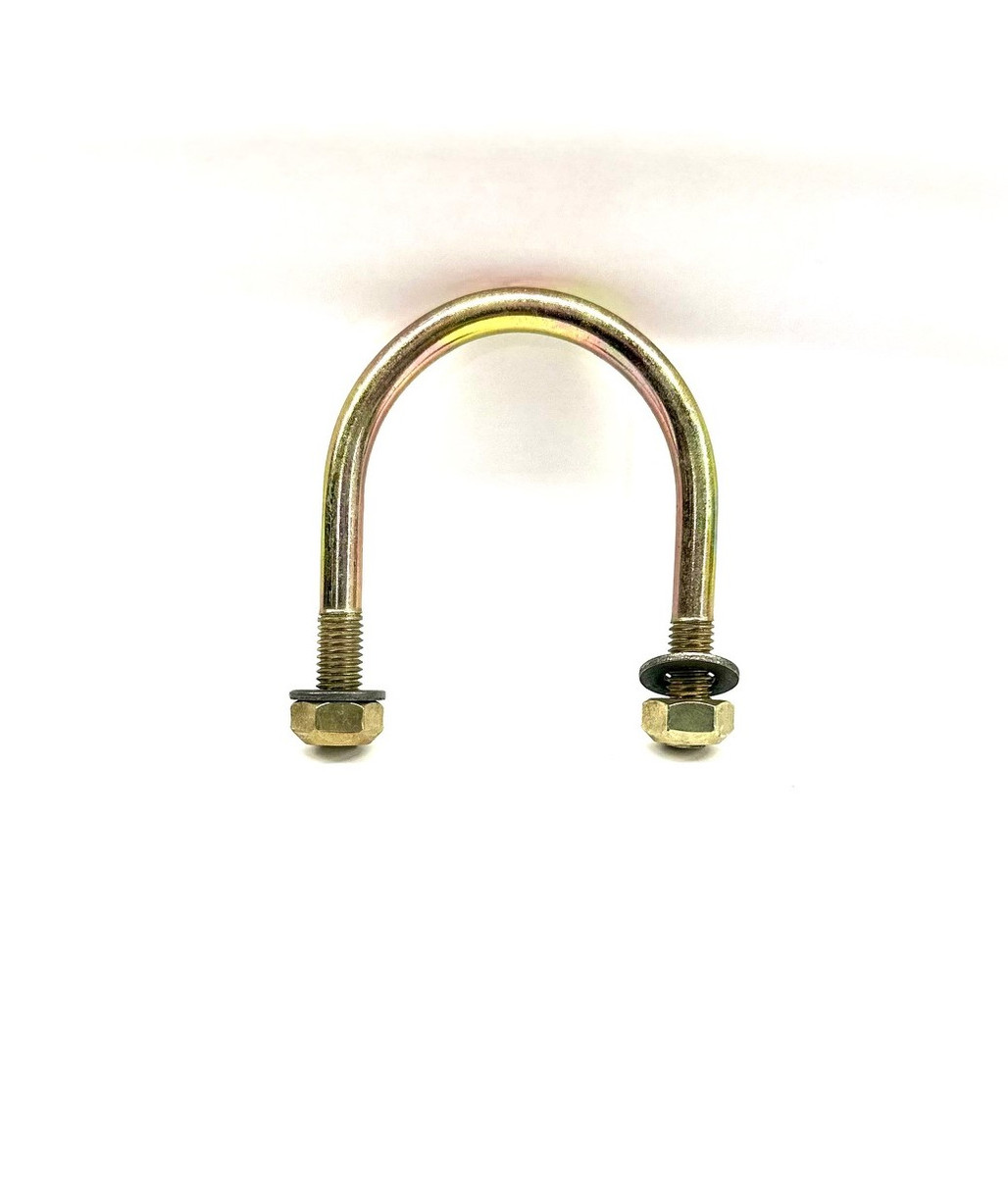 U-Bolt

Includes:

Nuts
Washers

Fits:

Sicma Models CS/FTH Rotary Tillers

Replaces:

Alamo/Rhino® #00773447

Bobcat® #7001315

Sicma #4301520

FarmTrac #SI00181

First Choice # BAB-4301520