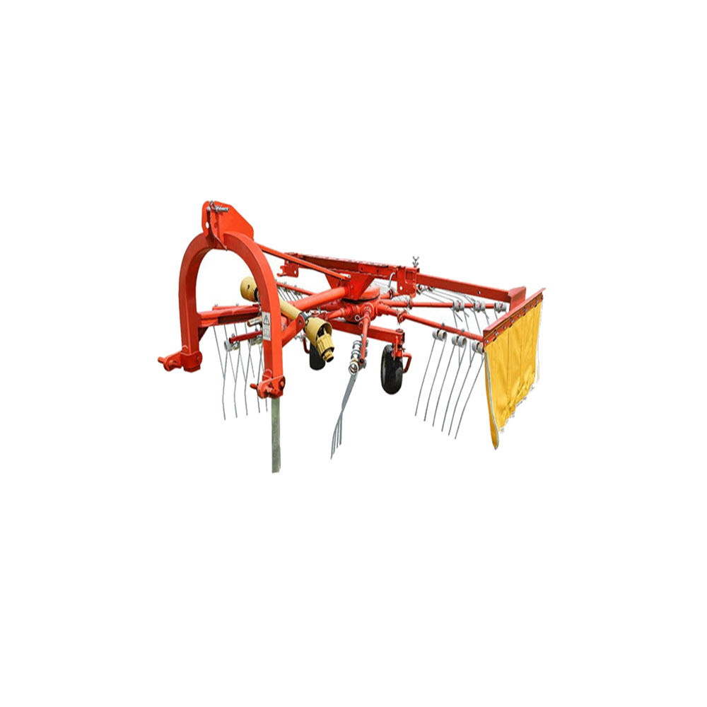 110" Farm-Maxx Rotary Hay Rake Model FRM-280
Rotary Rake, 2.8 Meter

The Farm-Maxx FRM-280 Rotary Rake is a dependable implement that will go the distance. The FRM-280 rotary rake can be easily adjusted to suit your harvesting needs. It also has an oil-filled gearbox, which is completely sealed.

The rotary rake is ideal for use with tractors with 20 HP and min. weight of 1500 lbs. It is perfect for a hay operation that is looking for a machine to meet there needs and stay in the field.

Standard Features:
3-point rotary hay rake
20 HP Recommended
Long flexible tines
Completely sealed oil filled gear box
Removable arms
Excellent turning radius

Specifications:

Number of turning heads: 1
Number of arms per head:8
Number of tines per arm: 3
*Assembly Required - Shipped Unassembled