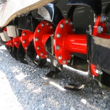 Professional grade Farm-Maxx tractor tiller for landscaping and small farm operations