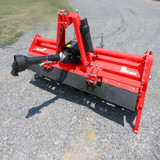 Slip-clutch PTO protects tractor & tiller