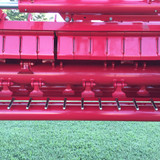 58" Farm-Maxx 3-Point Tractor Heavy Duty Hydraulic Shift Flail Mower Model FFM-145H
Hydraulic Shift, W/Hammers, Rack Cover, Roller, Skids

The Farm-Maxx FFM series is suitable for tractors from 35 horsepower to 70 horsepower with a category 1-2 hitch. It utilizes a wide working width (up to 86-inch reach) and has multi-purpose capability allowing it to mow grass and brush (1.5-inch thickness) by means of flails or hammers. Hydraulic side shift, rear roller, and rakes standard.

Standard Features:
58 inch working width
Rated for 30-60 HP
Hydraulic Side Shift included
18 - Hammer style blades included
Adjustable skid shoes included
Overrunning Driveline included
Series 5 PTO shaft included
Rear roller included
External setting of the belts
Rear rakers

*Some Assembly Required 
*Images are representative but may vary from actual product