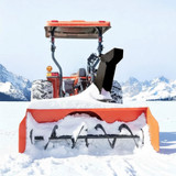 fsnb in snow on tractor