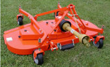 84" Phoenix (Sicma) 3-Point Tractor Grooming Mower Model M84-S

Sicma FA 2100

GM 84" Solid Tires

Phoenix Line "M" Series Rear Discharge Grooming Mowers turn your tractor into a mowing machine. Available in 4 cutting widths from 48" to 84". Choose solid or pneumatic tires depending on your specific requirements. These mowers feature a heavy duty welded one piece deck and three overlapping blades with specially designed baffles for a clean smooth cut and even dispersion of clippings. Available in popular red or orange colors, the powder coat paint finish keeps you machine looking new long after the competition has faded away.

Standard Features Include:
Solid or Pneumatic tires on heavy duty wheels with greasable roller bearings
Series 4 PTO shaft by Eurocardan
Adjustable lower links with floating or fixed positions
Front anti scalping roller on 84" models (Available Option on other models) * as shown in photograph
Floating top hitch for smooth terrain tracking
One step grease points without removing safety shields
*Assembly Required
Made by Sicma (Italy)