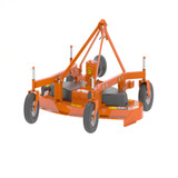 60" Phoenix-Sicma 3-Point Tractor Grooming Mower Model M60-S
GM 60" Solid Tires

Phoenix Line "M" Series Rear Discharge Grooming Mowers turn your tractor into a mowing machine. Available in 4 cutting widths from 48" to 84". Choose solid or pneumatic tires depending on your specific requirements. These mowers feature a heavy duty welded one piece deck and three overlapping blades with specially designed baffles for a clean smooth cut and even dispersion of clippings. Available in popular red or orange colors, the powder coat paint finish keeps you machine looking new long after the competition has faded away.