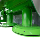 Farm-Maxx FDM-135 mini drum mower cutting drum assembly with heavy duty steel blades