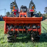 Phoenix T5-60 rotary tiller rear view with 3-point hitch