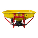 Farm-Maxx 3-Point Tractor Pendulum Spreader Model PDSP-500

1422LB Capacity, Hydraulic Control, W/PTO Shaft 

The Farm-Maxx fertilizer spreader, Model PDSP-500 is constructed with a heavy duty manual adjusting gear box to allow a spreading width of 27 to 50 feet. Designed and constructed for commercial/professional operations, the PDSP and PDSPC Pendulum Spreaders offer ease of operation, precision material application, and dependable and trouble free service year after year. The upper parts of the gear box are constructed of stainless steel to resist corrosion and internally lubricated in an oil bath for a longer life.

The penduler distribution system permits easy operator adjustment of the spreading width in the field. Low profile, high strength hoppers assure greater maneuverability while allowing more time in the field and less time traveling and refilling. Constructed of fiberglass reinforced plastic to resist damage and corrosion, the hopper has a 1,153 pound capacity. Capacities may vary depending on product being used.

PTO driven, the fertilizer spreader is constructed with a sturdy steel frame that is paint coated for protection. The shielded PTO shaft is included. The seed spreader is constructed with category 1, 3-point hitch

Standard Features:
Adjustable spread pattern
Heavy duty tube frame
Heavy duty hopper
Optional Features:
Hydraulic Control Kit
Optional Spouts: Special Order
304.102 Spout | Stainless Steel | 1-2m banding 
304.103 Spout | Stainless Steel | 2-4m full coverage 
304.104 Spout | Stainless Steel | 5-6m full coverage
304.105 Spout | Stainless Steel | 3-10m banding 
304.106 Spout | Stainless Steel | 1.5-2m 

*Assembly Required