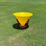 Farm-Maxx SPL-400 Poly PTO Spin Spreader – 3-Point Mount, 844 lb Capacity