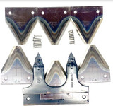 Field-Ready Spare Parts Kit – Farm-Maxx FSBM, BF, BFT & Mini Sickle Bar Mowers

Fits:

Farm-Maxx Models w/rivet-on guard bar

Enorossi Models w/rivet-on guard bar

Contains:
3220101 - Long Rivets, Bag of 20 
3220102 - Short Rivets, Bag of 50 
12880853 - Box of 25 Sections 
12880854 - Rivet-On Guards, 2qty