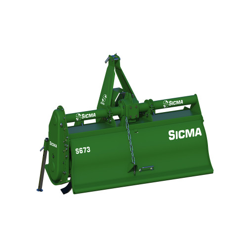 Sicma S673 rotary tiller 3-point hitch attachment