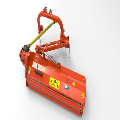 91" Phoenix (Sicma) 3 Point Tractor Ditch Bank Flail Mower Model MPE-230 Hydraulic Offset Boom W/CV PTO Shaft