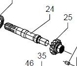 Convey Rotor, Splined 010206