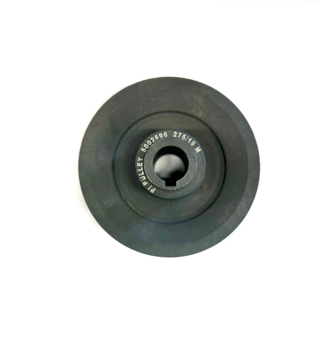 Pulley D130 SPB Cast Iron 

Replaces 5002718 Stamped Metal Pulley

Fits:

Sicma Models FA1200/1500/1800 Grooming Mowers

First Choice Models GM30-48-60-72 Grooming Mowers

Phoenix Models M48-60-72 Grooming Mowers

RhinoAg® Model FA513-613 Grooming Mowers

Farmtrac Models GM-4-5-6 Grooming Mowers

Kioti® Models KM03-48-60-72 Grooming Mowers (Made In Italy/Sicma)

Replaces:

Sicma #5002718

Alamo/Rhino® #00788343

FarmTrac #FAM16303

First Choice # BAB-5002718