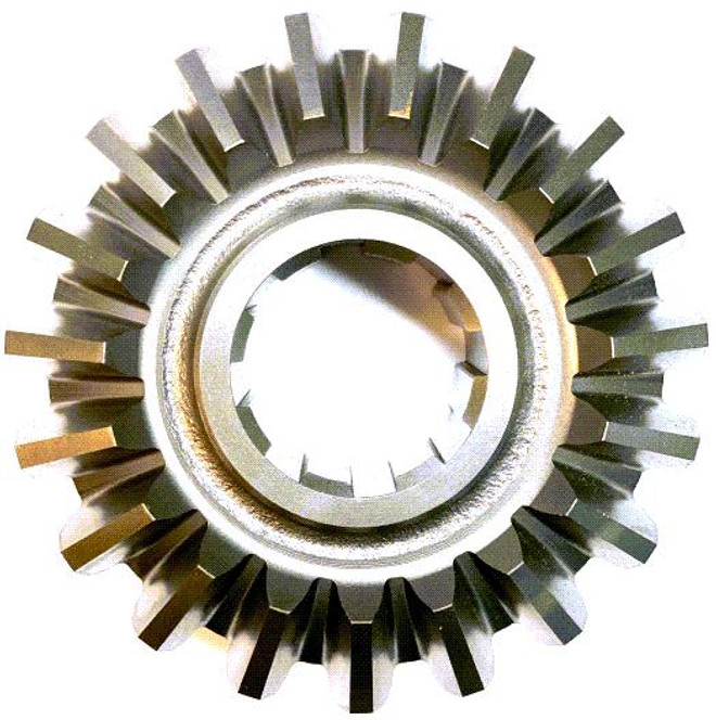 Ring Bevel Gear Z=19
Fits:
Phoenix Models T10 Rotary Tillers
First Choice Models RT10 Rotary Tillers
Kioti® Models KT09 65/73 Rotary Tillers
John Deere® Models 665/673 Rotary Tillers
RhinoAg® Models ST63/ST70 Rotary Tillers
Farmtrac Models RTH-66/74 Rotary Tillers
Farm-Maxx Models FTH-66/74 Rotary Tillers 
Replaces:
Alamo/Rhino® #00762313
John Deere® #LVU14847
Bobcat® #7001311
FarmTrac #SI00136
First Choice #BAB-4728794