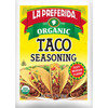 La Preferida® 1 oz. Organic Taco Seasoning