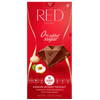 Red Chocolate 3.53 oz. No Sugar Added Hazelnuts & Macadamia Milk Chocolate Candy Bar