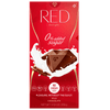 Red Chocolate 3.53 oz. No Sugar Added Milk Chocolate Candy Bar