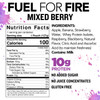 Fuel for Fire® 4.5 fl. oz. Mixed Berry Whey Protein Shake