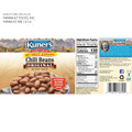 Kuner’s® 15 oz. No Salt Added Original Chili Beans