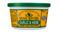 Pine River 8 oz. Shelf Stable Garlic & Herb Snack Spread