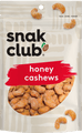 Snak Club® 2.5 oz. Honey Cashews