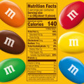 M&M's® 8 oz. Peanut Milk Chocolate Candy Sharing Size Bag