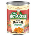 Chef Boyardee 15 oz. Ready-to-Eat Mini Ravioli - Beef Ravioli in Pasta Sauce