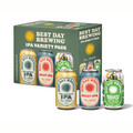 Best Day Brewing 12 fl. oz. Non-Alcoholic IPA Variety Pack (12 Pack)