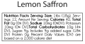 BRINS 7.5 oz. Lemon Saffron Marmalade