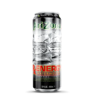 AriZona 22 fl. oz. RX Energy Watermelon Herbal Tonic | Kitch'n