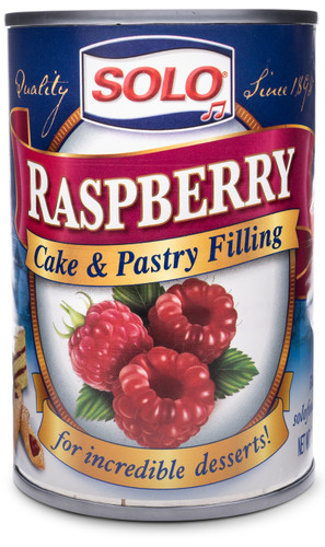 Solo® 12 oz. Raspberry Cake & Pastry Filling