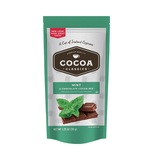 Cocoa Classics® 1.25 oz. Mint & Chocolate  Cocoa Mix (12 Pack)
