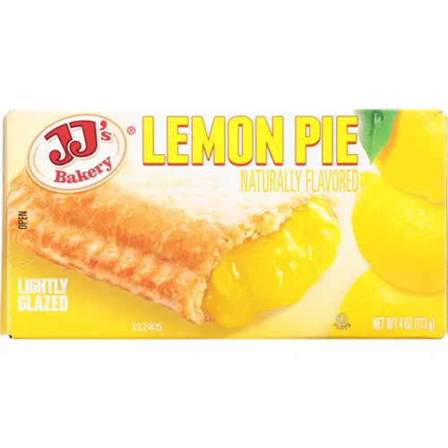 JJ's Bakery 4 oz. Lightly Glazed Lemon Pie