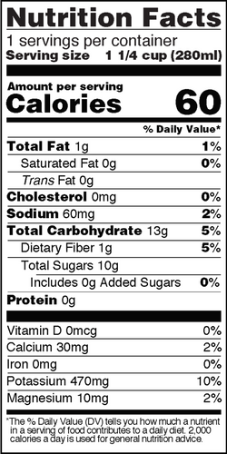 Taste Nirvana 9.5 fl. oz. Real Coconut Water with Pulp
