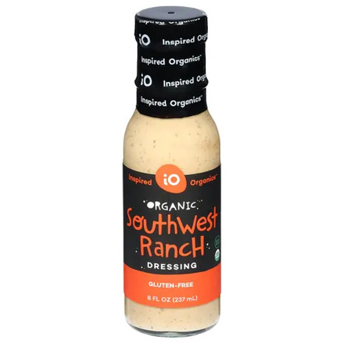 Inspired Organics® 8 fl. oz. Gluten-Free Southwest Ranch Dressing