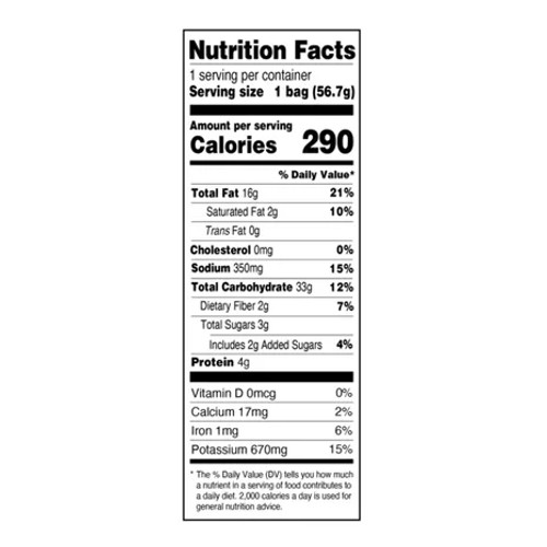 Dirty Potato Chips 2 oz. Sriracha Honey (25 Pack)