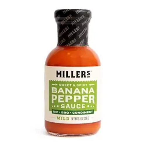 Miller's® 9.5 oz. Sweet & Spicy Mild Banana Pepper Sauce