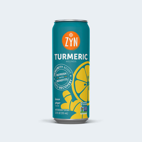 ZYN 12 fl. oz. Lemon Ginger Flavored Turmeric Wellness Antioxidant Drink (6 Pack)